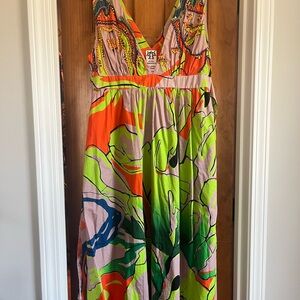 Anthropologie Roopa Pemmaraju Nerida Midi Dress